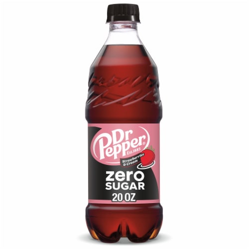 Strawberries & Cream Zero Sugar Soda V2